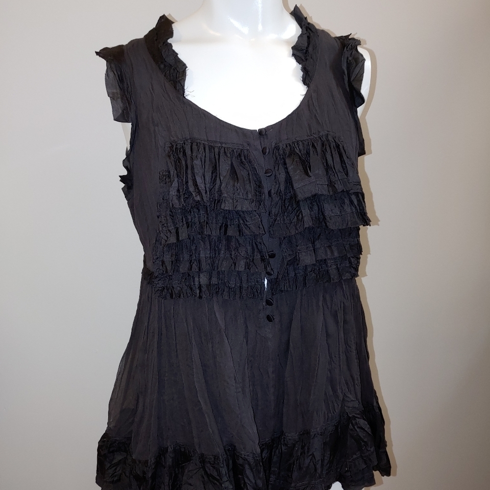 ROBERT Rodriguez silk top